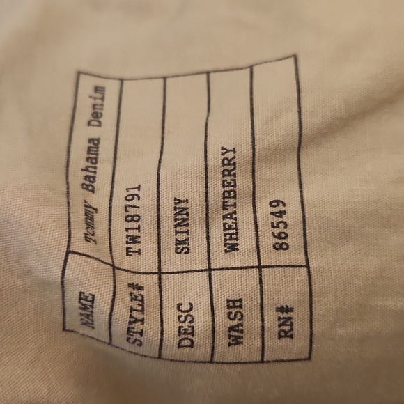 Tommy Bahama Denim Women's Cotton Wheatberry Slacks Size 0 - Picture 11 of 11